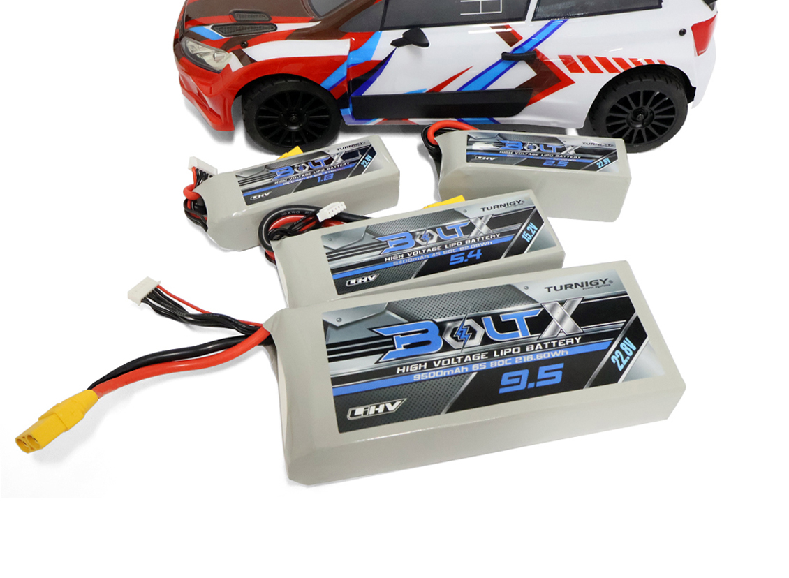hvy lipo c Turnigy BoltX LiHV 6S 2400mAh 22.8V 80C LiPo Battery Pack w/XT60