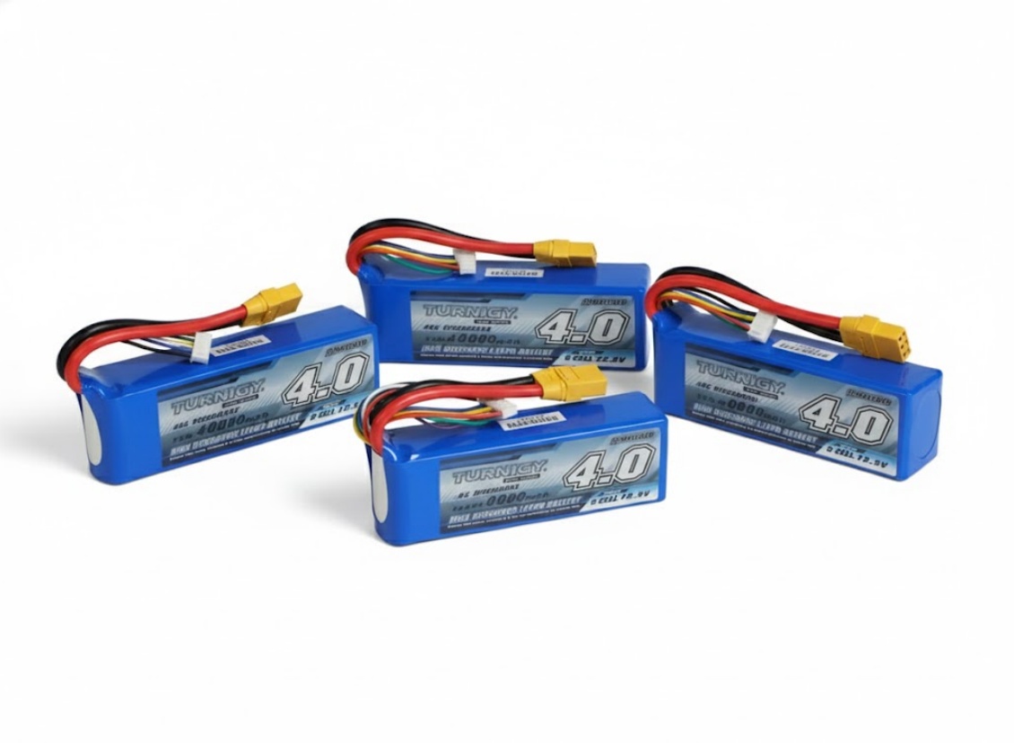 Turnigy 4000mAh 2S (7.4V) 40C Lipo Battery Pack w/XT60