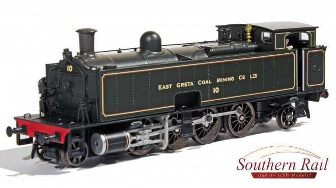 Southern Rail HO Scale South Maitland Railways Class 10 2-8-2 Steam Locomotive "East Greta Coal Mining Co Ltd" DCC Ready (1912-1922)