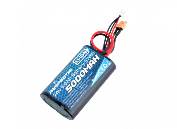 RADIOMASTER 5000mAh 2S Li-Ion Battery Pack for TX16S & TX12S MKII Transmitters