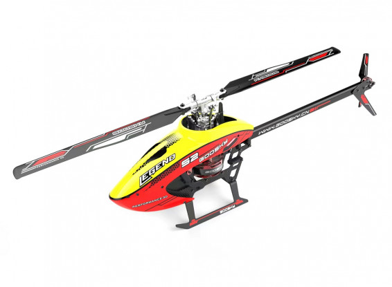 GOOSKY (BNF) Legend S2 Dual Brushless High-Performance Aerobatic Helicopter S-FHSS/DSMX (Red/Yellow)