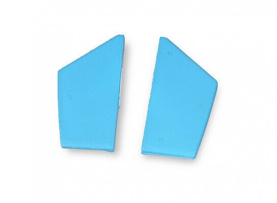 XFLY Sukhoi Su-27 Flanker 750mm Replacement Ventral Fin 2pcs (Blue)