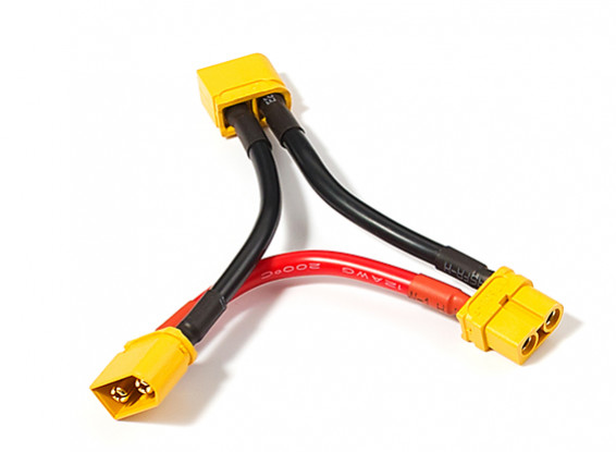 XT60 Harness for 2 Packs in Series (1pc)