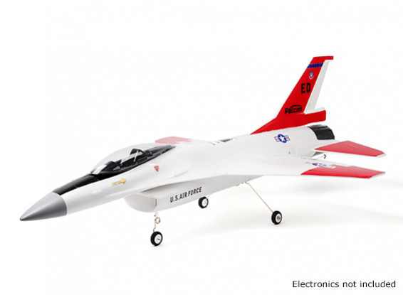 H-King F-16 Falcon Jet 70mm EDF 670mm (26") Wingspan EPO Kit Version
