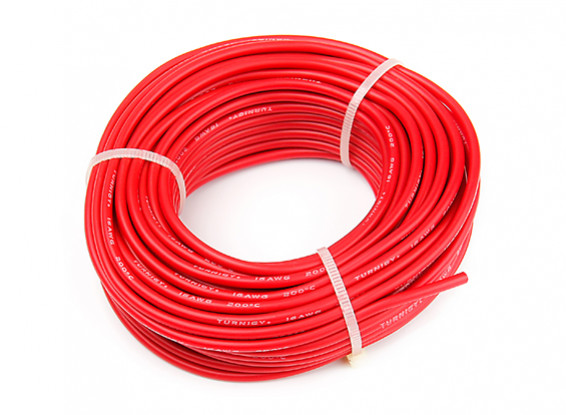 TOP Quality Turnigy Silicone wire red 12AWG with heat shrink UK FAST! 