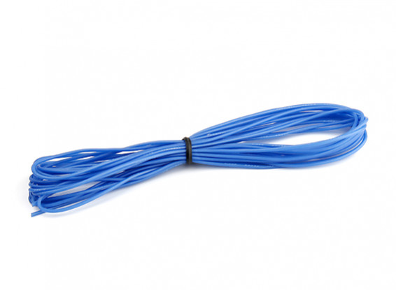 Turnigy High Quality 26AWG Silicone Wire 5m (Blue)