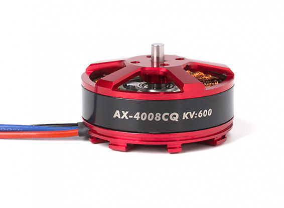 AX-4008CQ-600KV Brushless Outrunner Motor 4~5S (CW)