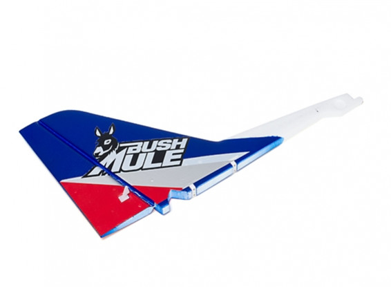 Avios BushMule - Vertical Tail w/Stickers (Red/Blue)