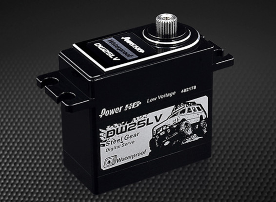 Power HD DW-25LV Digital Waterproof Servo 25kg / 0.11s / 80g- Front