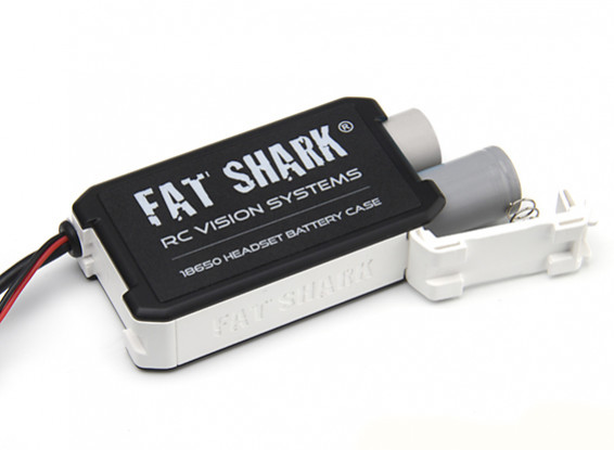 FatShark Goggles 18650 Li-ion Headset Battery Case (no batteries included)