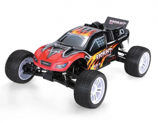 ZD Racing 10423-S 1/10th Scale RTR Brushed 4WD Thunder Truggy w/45A ESC (Black)