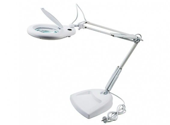Table Mounted Magnifier LED Work Lamp ZD-129A 230V/15W 1