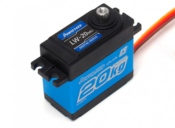 Power HD LW-20MG Digital Servo (Waterproof) 20kg / 0.16sec / 63g