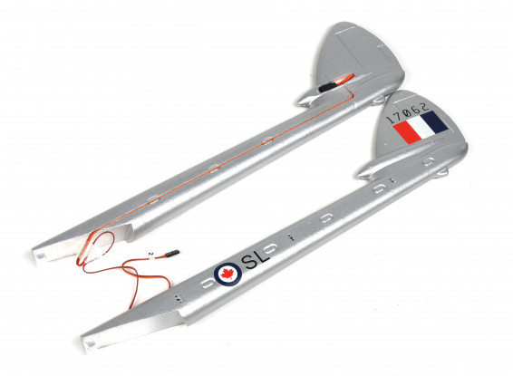 Durafly™ D.H.100 Vampire RCAF - Replacement Tail Boom Set