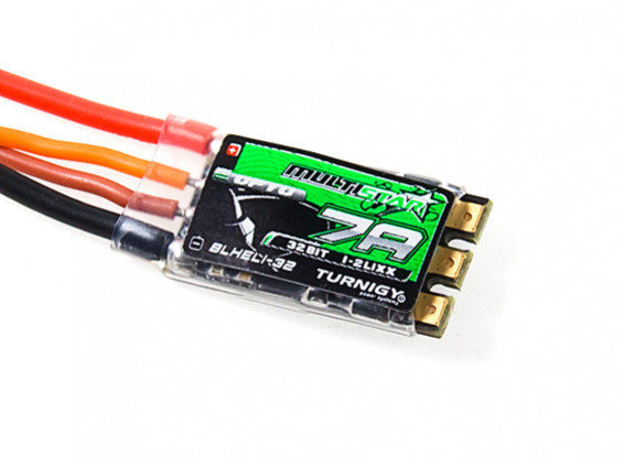 Turnigy Multistar BL-Arm 32bit 7A Race Spec ESC 1~2S (OPTO)