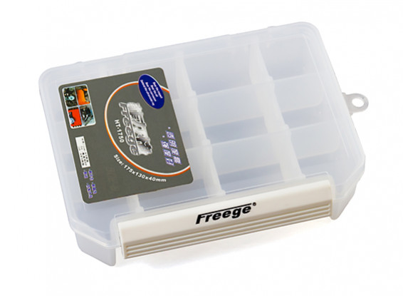 Medium 12 Compartment Parts Box with Latching Lid