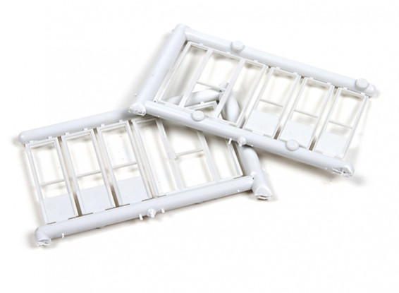 Micro Engineering HO Scale Office Windows/Doors 8pcs (80-161)