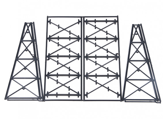 Micro Engineering N Scale Tall Steel Viaduct Tower or Bents Kit (75-176)