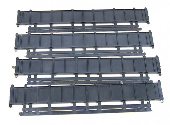 Micro Engineering HO Scale 50ft Plate Girder Bridge Kit 4pcs (80-166)