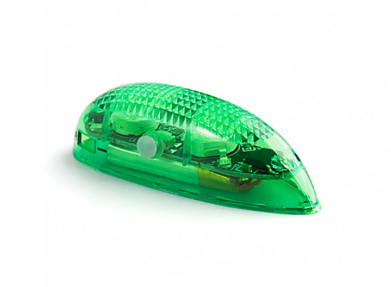 EasyLight Self Contained LED Flashing Light w/Battery (Green) 1