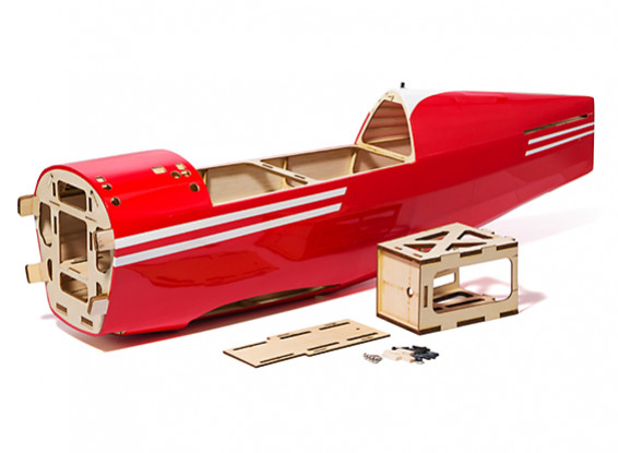 Kingcraft Pitts Special S-2B 1200mm - Replacement Fuselage (Red)