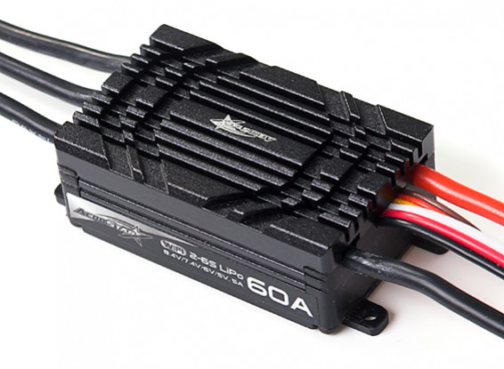 AeroStar WiFi 60A Brushless ESC with 5A BEC (2~6S)