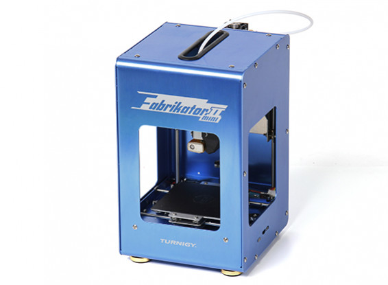 Mini Fabrikator V2 3D Printer - Blue (Limited Edition) (UK Plug) 