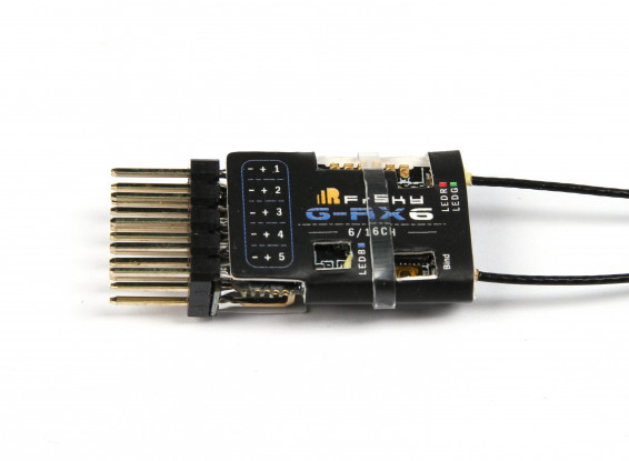 Frsky G Rx6 2 4ghz Accst 6 16ch Glider Receiver W Telemetry And Smart Port Eu Version Hobbyking