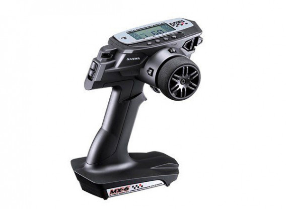 Sanwa MX-6 3ch 2.4GHz FHSS-E Transmitter with RX-391W Waterproof Receiver