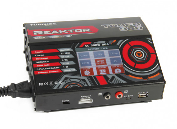 Turnigy Reaktor Touch 300 AC/DC 20A 6S 300W