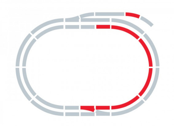 Hornby OO Gauge Track Extension Pack C 1