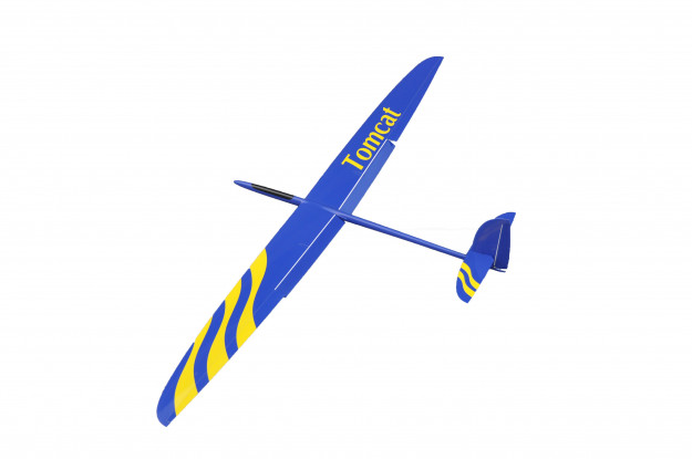 Tomcat X-Tail 2.5 Metre Composite Sport or F3F Slope Glider w/Flaps ARF (Blue/Yellow)