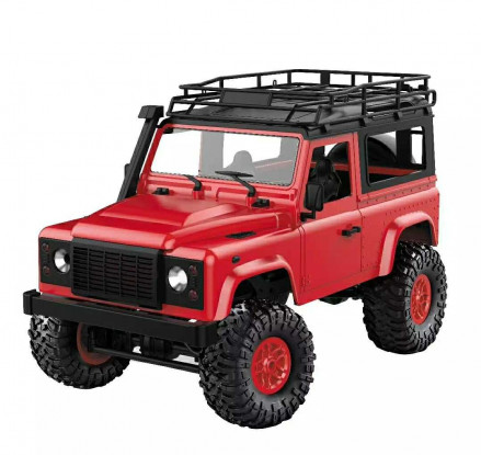 MN Model 1/12 4x4 D90 Trailing Car (Kit) (MN90K-Red)