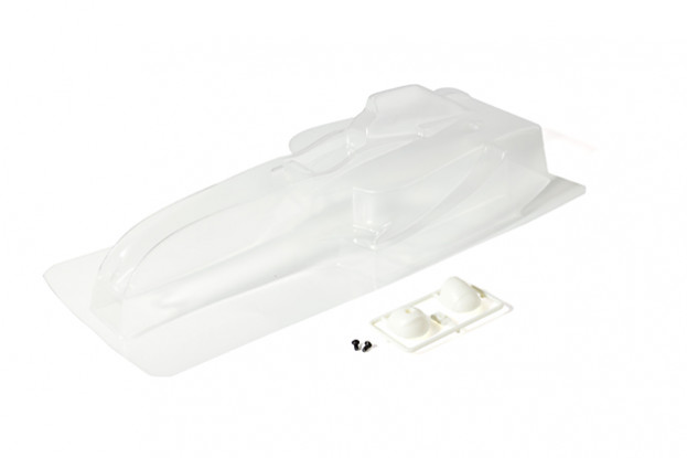 1/10 Scale F1 Clear Lexan Bodyshell 