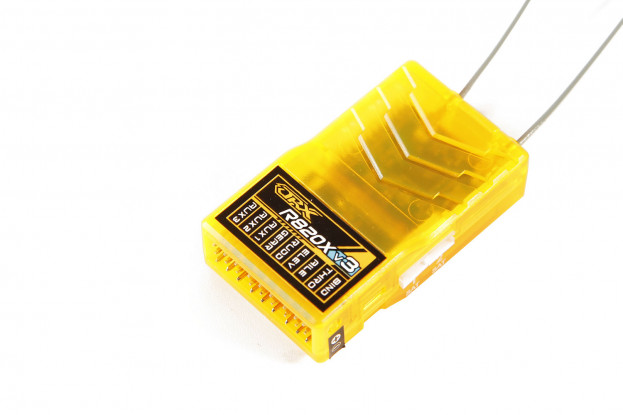 OrangeRx R820X V3 8Ch 2.4GHz DSMX/s.Link Compatible Full Range Receiver w/Div Ant, F/Safe & SBUS