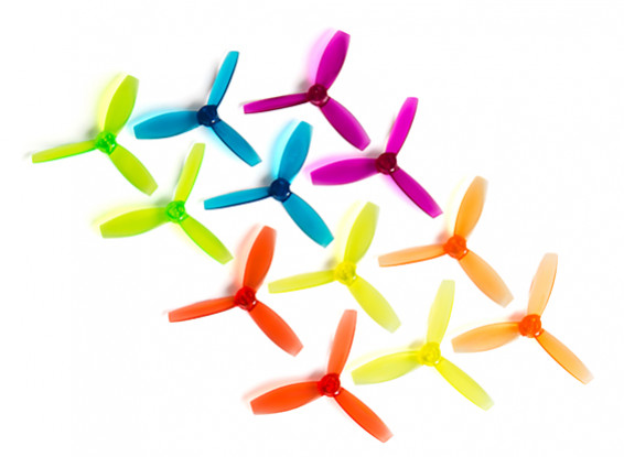DYS XT30453 V2 Bullnose FPV Racing Propellers 6 pairs (CW/CCW) Various Colors