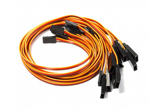 300mm Servo Lead Extension (JR) 26AWG (10pcs/bag)