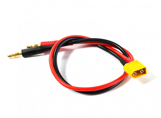 Charge Cable w/ Male XT60 <-> 4mm Banana plug 