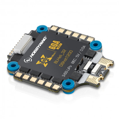 Hobbywing XRotor Micro 60A 4in1 ESC BLHeli-32 DShot1200 (3~6S)