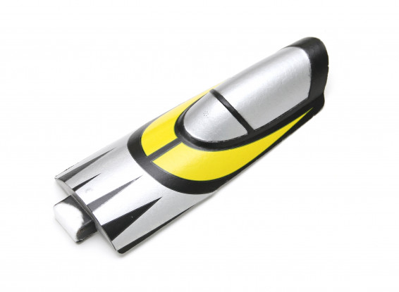 Durafly Goblin Racer 820mm Replacement Canopy/Battery Hatch Yellow/Black/Silver