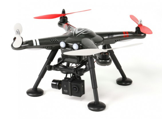 XK Detect X380-C 2.4 GHz GPS Quad-Copter Mode 1 w/HD Action Cam and 2-Axis Gimbal (RTF) EU Plug