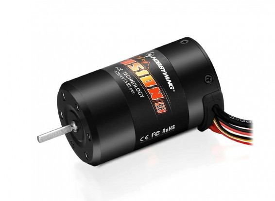 Hobbywing QUICRUN Fusion SE 1200KV 540 Brushless Motor w/Integrated 40A ESC for 1/10 RC Crawlers