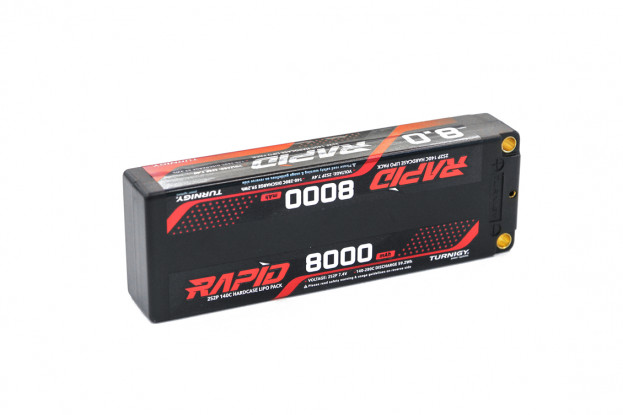 Turnigy Rapid 2S2P 8000mAh 7.4V 140C Lipo Battery
