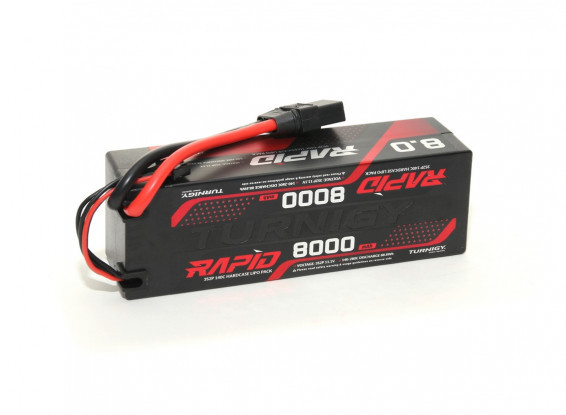 Turnigy Rapid 8000mAh 3S2P 140C Hardcase LiPo Battery Pack w/XT90 w/ Battery Cover Bundle Deal