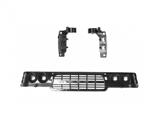 EAZYRC 1/18 Patriot Scale 4x4 Rock Crawler Replacement Grille and Rear Light Mountings
