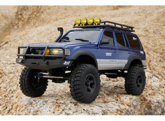 FMS (RTR) 1:18 Toyota FCX18 LC80 4WD Rock Crawler w/Tx, LiPo & Charger (Blue)