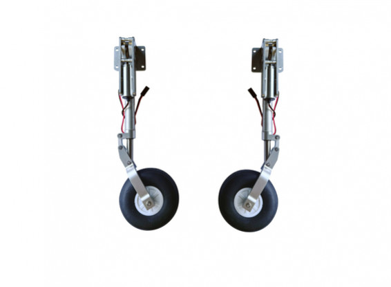 HobbyKing Sports Hawk 105mm EDF Jet Replacement Main Landing Gear Retract Units w/Oleos & Lightweight Wheels (2pcs)