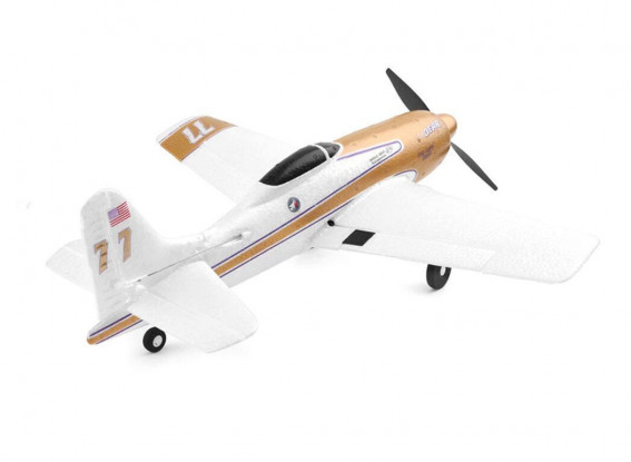 XK A260 (RTF) F8F Rare Bear 4ch RC Reno Racer w/2.4GHz Tx & 3D/6G Gyro ...