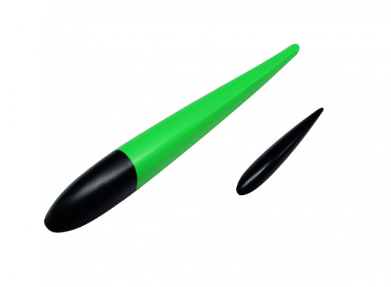 Durafly MFX Racer Replacement Canopy & Skid (Green)