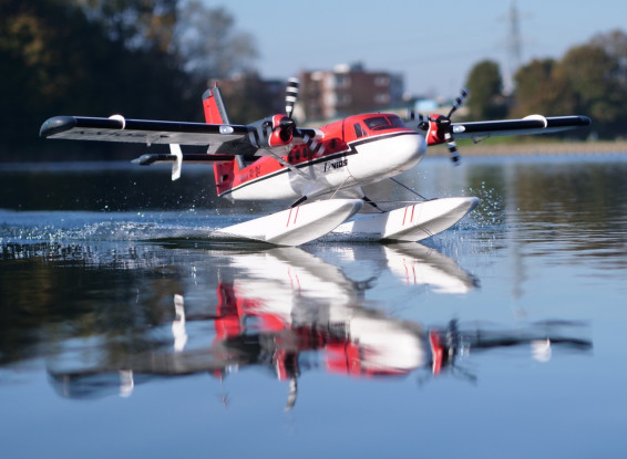 Avios Twin Otter (PNF) Scale Twin-Engine STOL Plane w/Wheels & Floats EPO 1600mm